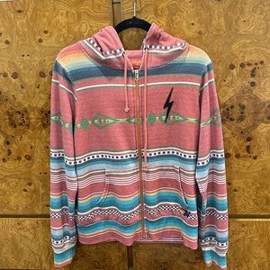 Aviator Nation Sweatshirt zip up hoodie